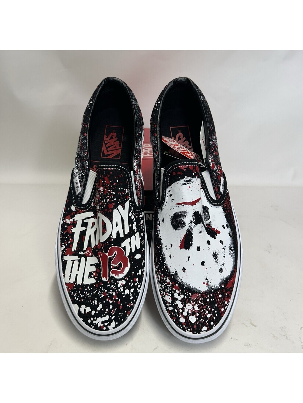 Vans House Of Terror Friday The 13th Jason Voorhees Slip-On